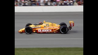 1990 Indianapolis 500 Practice spin by Jim Crawford 3rd incident of the month [upl. by Fiden]