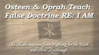 Osteen and Oprah Teach False Doctrine RE I AM [upl. by Stonwin]