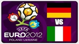 Lets Play UEFA Euro 2012  Folge 30  Halbfinale Deutschland vs Italien [upl. by Lejna]