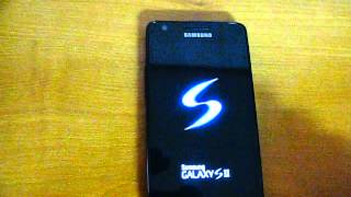 Samsung Galaxy S II Shutdown and Startup Smooth Boot No Lag [upl. by Aicetal111]