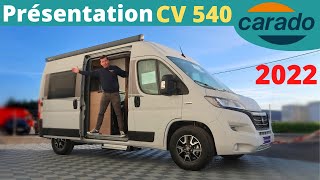 FOURGON NEUF 2022 moins cher que L OCCASION  Découvrez le CV 540 CARADO Instant CampingCar [upl. by Ayoras]