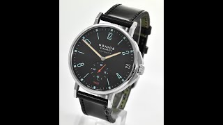 Nomos Tangente Sport Neomatik 42 Datum Schwarz FM15664 [upl. by Olvan]