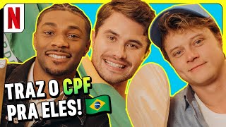 Quiz Tesouros do Brasil com o elenco de Outer Banks  Netflix Brasil [upl. by Anikram]