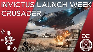 Star Citizen 4K Invictus Launch Week  Crusader  Hercules Starlifter amp Nova Tank  deutsch [upl. by Enirahtak512]