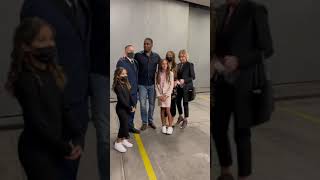 GSP meets Jon Jones Family [upl. by Sibell]