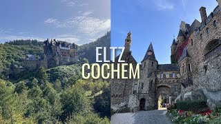 Visiting Eltz and Cochem  Two of Germanys most beautiful castles [upl. by Annaynek14]