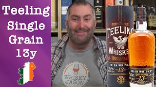 Teeling Single Grain 13 year old Bordeaux Red Wine Finish Irish Whiskey Review by WhiskyJason [upl. by Enaud104]