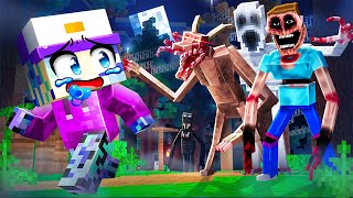 Baby Dash vs HORROR MODS in Minecraft… [upl. by Ellary517]