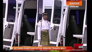 Istiadat Penghormatan Jenazah Tragedi MH17 2 Sept 2014 FULL [upl. by Marlena565]