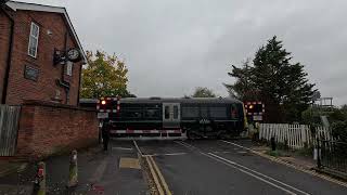 Cookham Level Crossing Berkshire 201024 [upl. by Neelik]