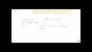 IIT JEE VECTOR ALGEBRA In a trapezium vector  vec B Calpha vec A Ddot We will then find that [upl. by Fantasia]