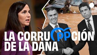 Ione Belarra denuncia en el Pleno el nuevo caso de corrupción del PP el caso DANA [upl. by Oralia]