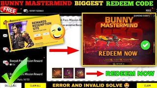 FREE FIRE REDEEM CODE TODAY 10 OCTOBER REDEEM CODE FREE FIRE  FF REDEEM CODE TODAY 10 OCTOBER [upl. by Araf]