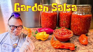 How to Make and Can Salsa [upl. by Statis]