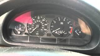 2003 BMW 325I instrument cluster fault [upl. by Euqirne7]