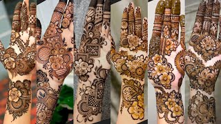 new mehndi design 2024 front hand Arabic mehndi design simple alveenafatimaA [upl. by Bolten]