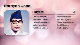 Best Songs of Narayan Gopal  Forever Song  Jukebox [upl. by Gerg958]