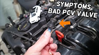 SYMPTOMS OF BAD PCV VALAVE ON HYUNDAI SANTA FE [upl. by Aehtna815]