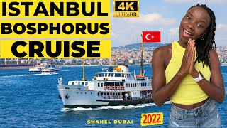 4K Istanbul Bosphorus Cruise  Best And Cheapest Istanbul Cruise [upl. by Eniamart657]