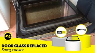 How to Clean and Replace an Oven Door Glass [upl. by Donahue]