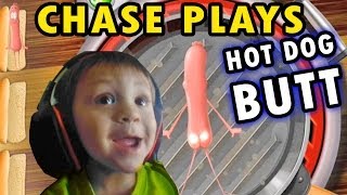 Chase plays quotHot Dog Buttquot  2 Player Flappy Bird 2 Yr Old Face Cam [upl. by Demott]