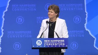 US Sen Jeanne Shaheen speaks at NH Democratic Party Convention [upl. by Spalding907]