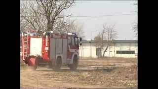 Feuerteufel Ödlandbrand im Gewerbegebiet Nardt  ELSTERWELLE [upl. by Eniamat]