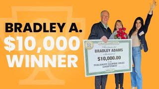 PCH Winner Bradley A of CA Won 1000000 [upl. by Romo]