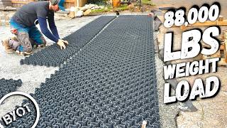 How To Install A Permeable Gravel Driveway Grid System [upl. by Ayoj]