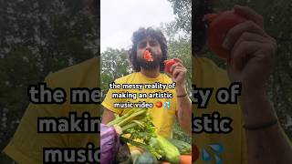 SHE TOLD ME TO DO IT 🫢 music musicvideoshoot vlogging artisticexpression vegetables [upl. by Gregor]