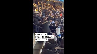 LE MATCH FRANCEISRAËL BOYCOTTÉ [upl. by Colburn48]