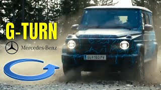 Mercedes ElectricG OffRoad and GTurn [upl. by Rouvin]