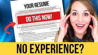 How To Write An IMPRESSIVE Resume with NO Experience  FREE TEMPLATE INSIDE [upl. by Clio]