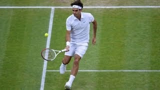 Novak Djokovic vs Roger Federer Wimbledon 2012 Semifinal [upl. by Ycinuq]