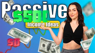 Passive Income Ideas That You Can Start with Zero Money [upl. by Idnis]