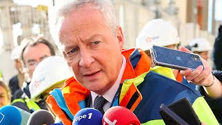 Électricité  pas de gel du tarif la hausse limitée à 10 selon Bruno Le Maire [upl. by Enitsirhc]