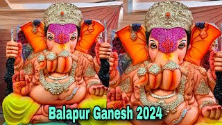 Balapur Ganesh Latest Update 2024  Dhoolpet LaxmiNarayan Singh Kalakar Ganesh Idols  Vinay Kanna [upl. by Alta]