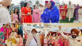 BARAAT DIAN JUTTIYAN HOYIAN CHORI  BIBIYAN IN LIMOUSINE REACTION  WEDDING VLOGS  INDER amp KIRAT [upl. by Ardehs195]