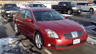 2006 NISSAN MAXIMA 35 SE FULL TOUR start up exhaust interior exterior [upl. by Oijimer]