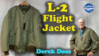 Type L2 Flight Jacket from Buzz Rickson on Derek Does [upl. by Laen548]