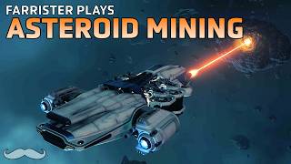 Asteroid Mining at a Refinery Station  Star Citizen 324 4K Mining Gameplay [upl. by Barbuto221]