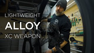 Specializeds New Chisel A Light Alloy Cross Country Bike build [upl. by Aryk49]