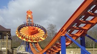 Paultons Park Vlog April 2014 [upl. by Denae]