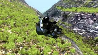 BeamNG DRIVE Alpha  Cliff Gameplay [upl. by Pernick996]