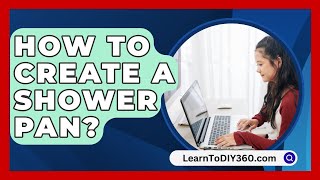 How To Create A Shower Pan  LearnToDIY360com [upl. by Annaer428]