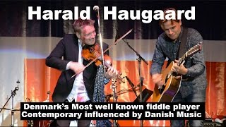 Denmarks leading folk fiddler Harald Haugaard at Norsk Hostfest 2015 [upl. by Imoan]