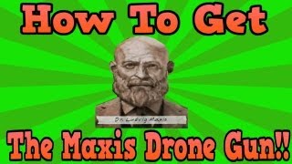 quotBlack Ops 2 Originsquot How To Get The Maxis Drone Secret Weapon Easter Egg [upl. by Lette]