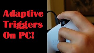 How To Test PS5 DualSense Adaptive Triggers On PC [upl. by Sirron800]