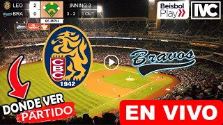 Leones del Caracas vs Bravos de Margarita EN VIVO donde ver y a que hora juega Lvbp Round Robin 2024 [upl. by Aube867]