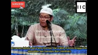 Berapa ukuran timbangan zakat fitrah Ustadz Firanda Andirja [upl. by Ahsym341]